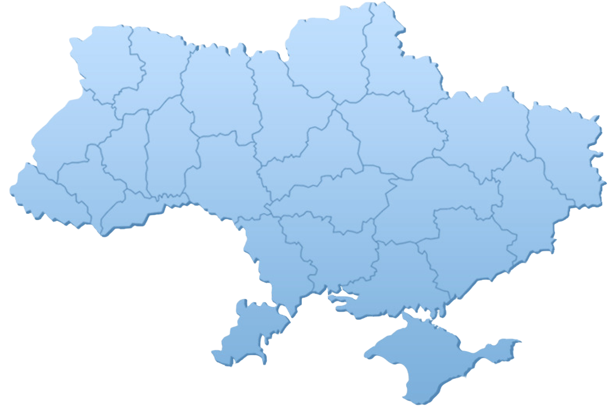 Карта Украины
